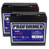 Clore Automotive JNC110 PROFORMER High Performance Jump Starting Battery 2-Pack for JNC1224 and JNCXFE
