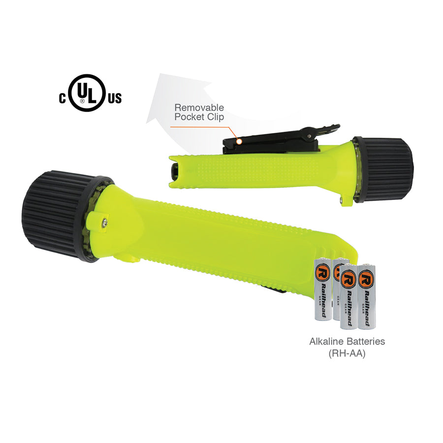 K&E Tools KEFL1014 150 Lumens Intrinsically Safe LED Flashlight - MPR Tools & Equipment