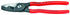 KNIPEX Tools - Cable Shears, Twin Cutting Edge (9511200), 8 inches - MPR Tools & Equipment