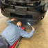 KWR700T rechargeable LED work light in use under vehicle
