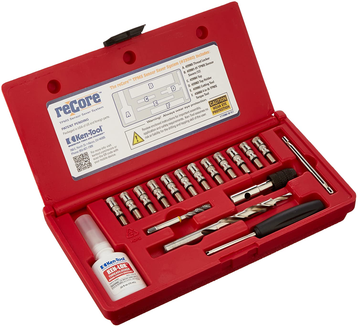 Ken-Tool KEN29980 TPMS Sensor Saver System Starter Kit (reCore¢) - MPR Tools & Equipment