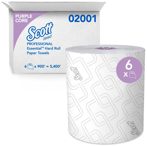 Kimberly-Clark Professional 2001 Scott® Essential Hard Roll Towels - MPR Tools & Equipment