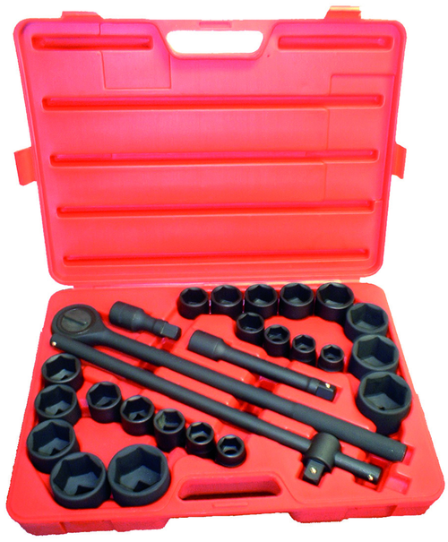 King Tools RDIS2734 Skt.Imp Kit Sae/Met 27Pcs 3/4" - MPR Tools & Equipment