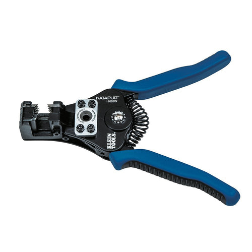 Klein Tools 11063W Katapult® Wire Stripper and Cutter for Solid and Stranded Wire - MPR Tools & Equipment