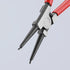 Knipex 46 11 A2 7 1/4" External Snap Ring Pliers-Forged Tips - MPR Tools & Equipment