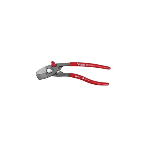 Knipex 9047220SBA SAE Up to 2/0 AWG Angled Soft Material Cable Cutter - MPR Tools & Equipment