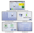 Coats 4TM19C4B 4.3-inch LCD display screens showing lift height, load weight, battery status, and performance data