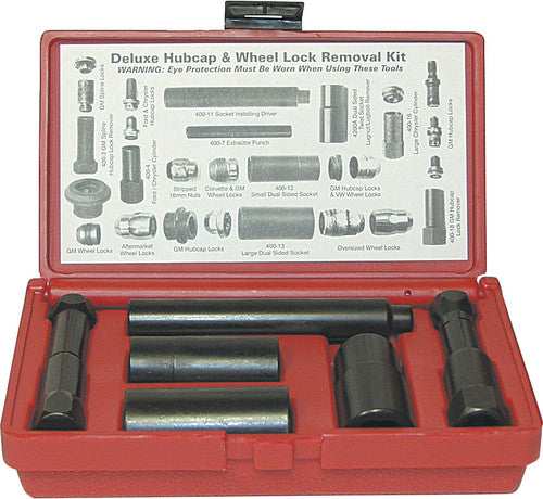 LTI Tools 4000 DELUXE HUBCAP & WHEEL LOCK REMOVAL KIT - MPR Tools & Equipment