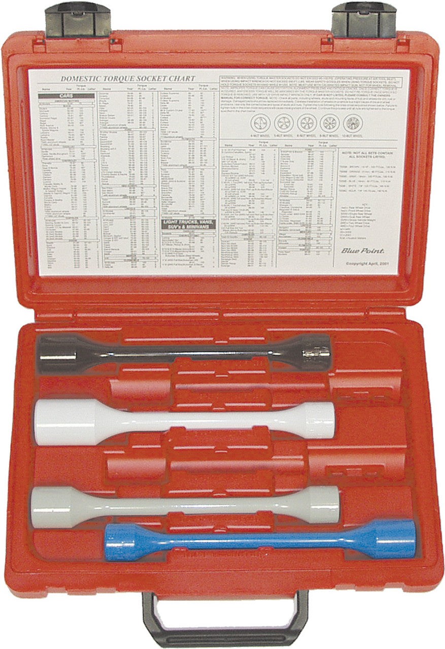 LTI Tools (Lock Technology) 1550 4pc Domestic Wheel Torque Master Kit - MPR Tools & Equipment