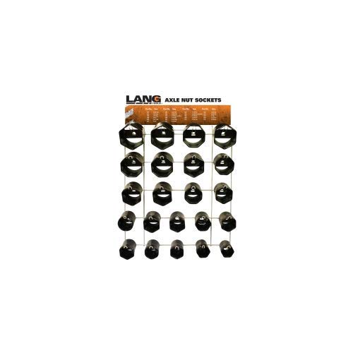 Lang Tools 1291 22-Piece Axle Nut Display - MPR Tools & Equipment