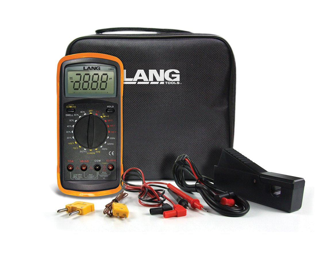 Lang Tools 13803 Automotive Digital Multimeter - MPR Tools & Equipment