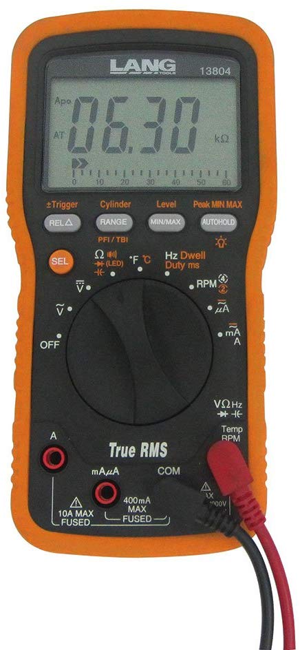 Lang Tools 13804 Cat IV TRMS Digital Multimeter - MPR Tools & Equipment