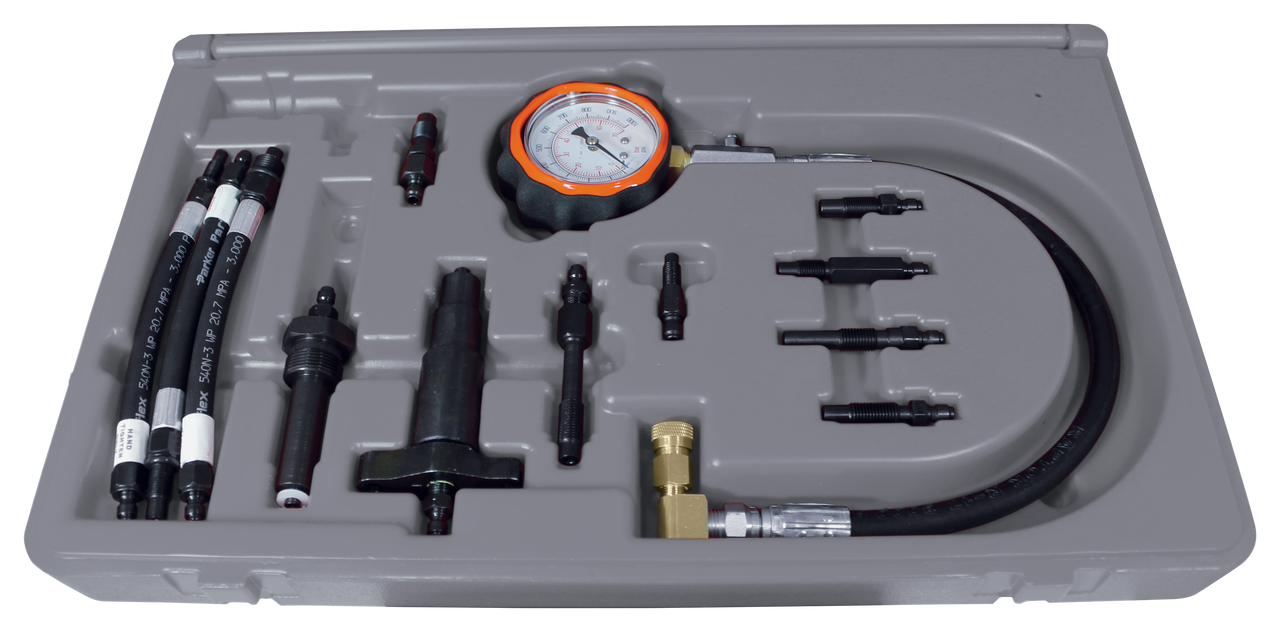 Lang Tools TU-15-55 Diesel Compression Test Set - Light Duty Truck - MPR Tools & Equipment