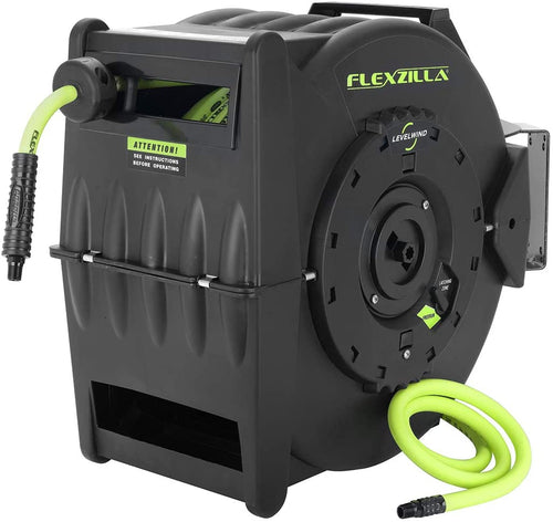 Legacy L8305FZ 3/8" x 50ft Flexzilla Levelwind Retractable Air Hose Reel - MPR Tools & Equipment