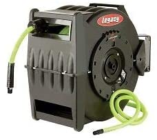 Legacy Manufacturing 1/2" x 50' Retractable Air Hose Reel LEGL8335FZ Industrial Products & Tools - MPR Tools & Equipment