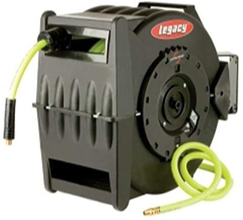 Legacy Manufacturing 1/2" x 50' Retractable Air Hose Reel LEGL8335FZ Industrial Products & Tools - MPR Tools & Equipment