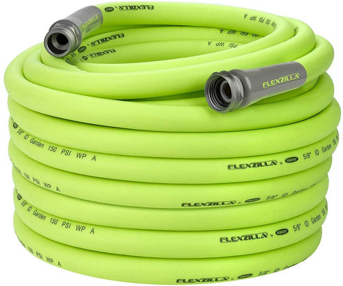 Legacy Manufacturing HFZG5100YW Flexzilla ZillaGreen Garden Hose. 5/8" by 100' - MPR Tools & Equipment