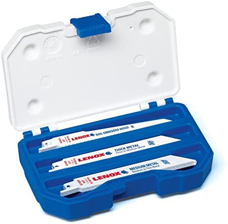 Lenox 10734 15-Piece Reciprocating Saw Blade Kit with Plastic Case - MPR Tools & Equipment