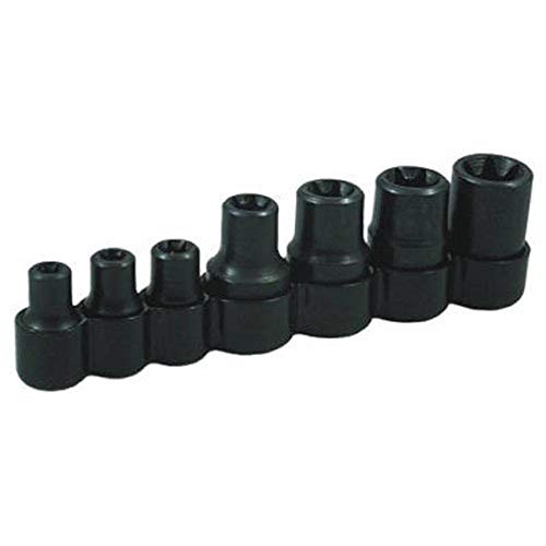 Lisle 26750 7 Piece, External Torx Socket - MPR Tools & Equipment