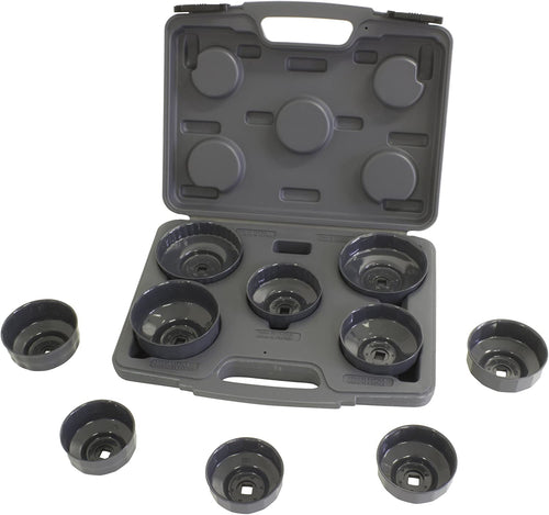 Lisle 61450 10-Piece HD End Cap Wrench Set - MPR Tools & Equipment