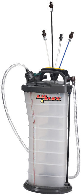 Lumax LX-1314 2.6 GALLON MANUAL/PNEUMATIC 2-IN-1 FLUID EXTRACTOR - MPR Tools & Equipment