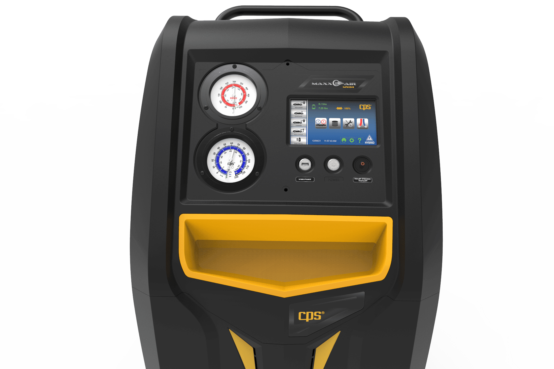 CPS Products MX1234 MAXXAIR - Front Panel with Dual Gauges and Touch-Screen Display