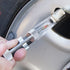 Martins Industries MIC-AUHD-52 Tire Inflation Cage - close-up of open chuck connecting to tire valve stem