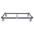 Martins Industries MLTFD-D Dolly for MLTFD Tire Rack front view with 4 swivel casters
