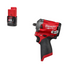 Milwaukee Tool 2554-20 M12 FUEL™ Stubby 3/8" Impact Wrench (Bare Tool) + FREE Milwaukee Tool 48-11-2430 M12 REDLITHIUM 3.0 Compact Battery Pack