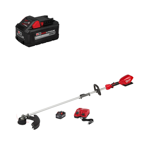 Milwaukee Tool 2825-21ST-PROMO M18 Fuel String Trimmer with Quik-LOK + FREE Milwaukee 48-11-1880 18V M18™ Redlithium™ High Output™