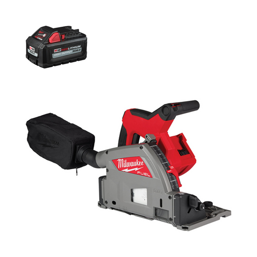 Milwaukee 2831-20 M18 FUEL 6-1/2" Plunge Track Saw + FREE Milwaukee 48-11-1865 18V Lithium-Ion XC6.0 Battery Pack