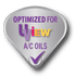 Optimized for UView A/C Oils Badge - CPS Products MAXXAIR MSX1234