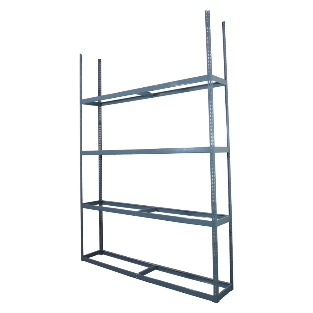 Martins Industries MTSR-4 4-Tier Tire Storage Rack empty steel frame assembly