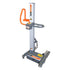 Martins Industries MTWL Rechargeable Power Lifter front view without tire, gray and orange