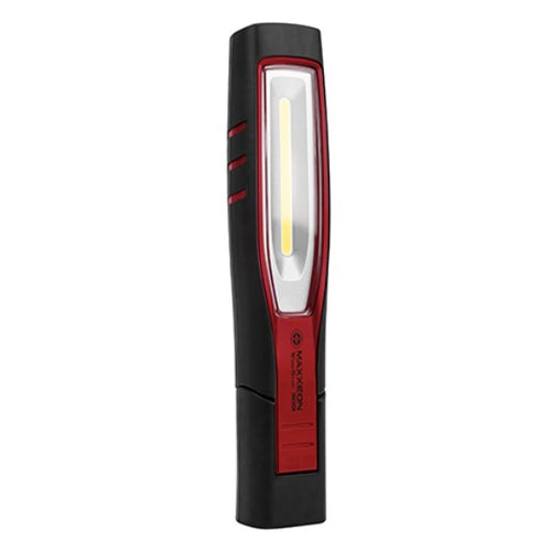 Maxxeon MXN-03001 WorkStar 3001 Technician's Work Light 1000lm - front view in black and red