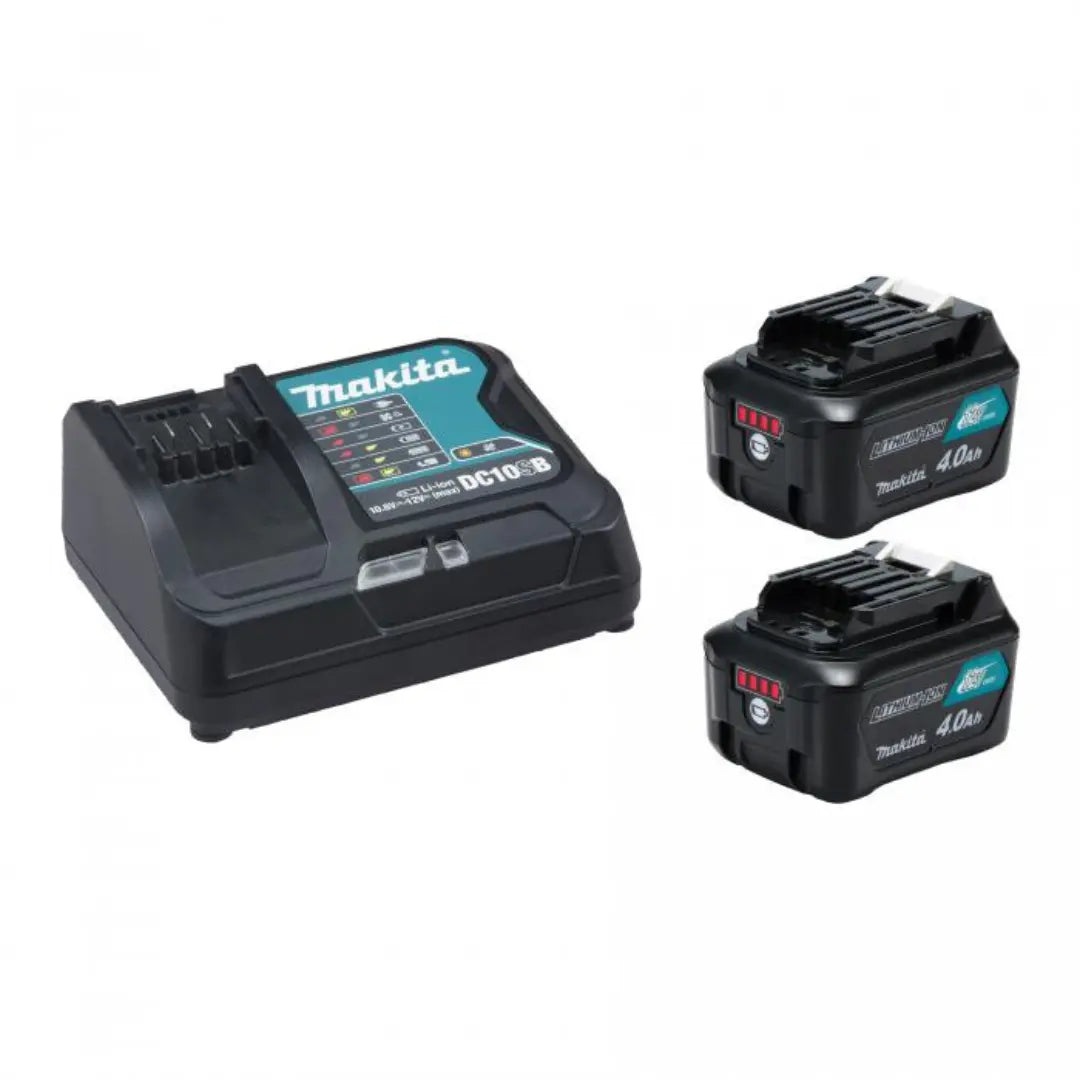Makita 191L73-7 12V max CXT 4.0Ah Battery and Rapid Charger Starter Kit