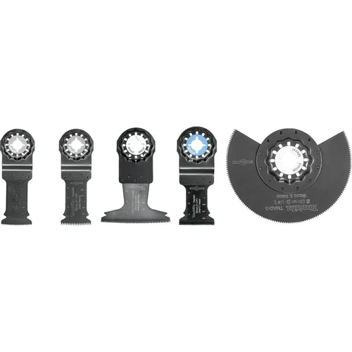 Makita B-67197 Starlock Oscillating Multi-Tool 5-Piece Cutting Blade Set with Case