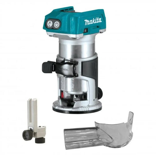Makita DRT50ZX4 18V LXT Brushless Compact Router with Dust Extraction (Tool Only)