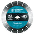 Makita E-02515 9" Segmented Diamond Blade, General Purpose