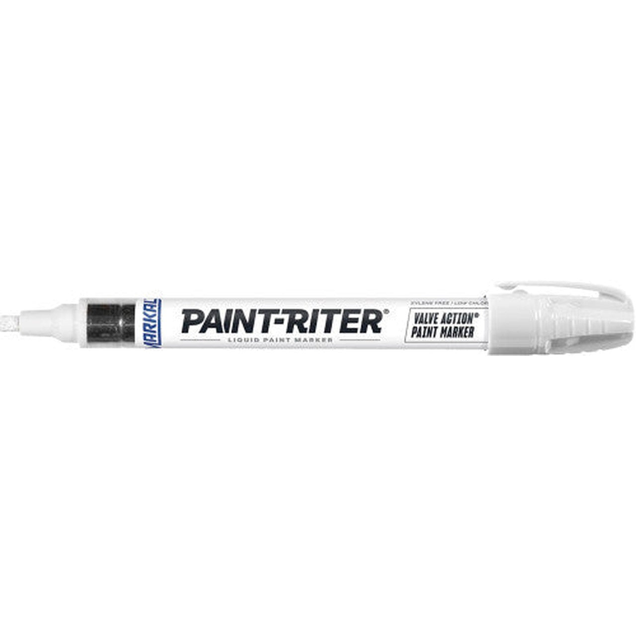 Markal Markers 96820EA VALVE ACTION PAINT MARKER, WHITE - MPR Tools & Equipment