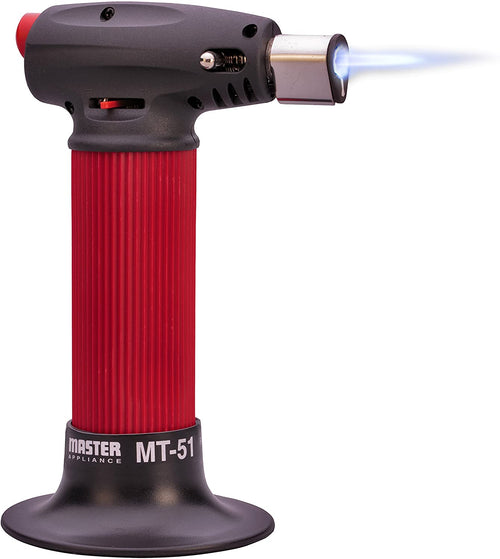 Master Appliance MT-51 Micro Torch Hand Held Refillable Butane Torch with Adjustable Flame - MPR Tools & Equipment