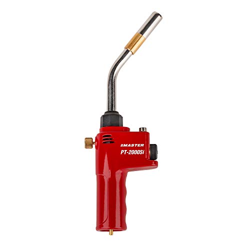 Master Appliance PT-2000SI Optimized High Intensity Adjustable Flame, Trigger Start, Heavy Duty Blow Torch Head, Compatible with Propane or Mapp Gas - MPR Tools & Equipment