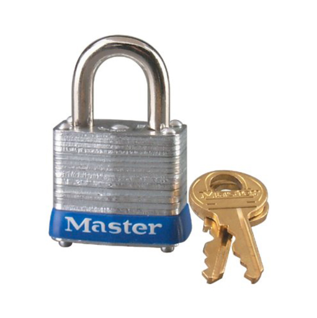 Master Lock 7 1-1/8" Laminated Steel Pin Tumbler Padlocks - MPR Tools & Equipment