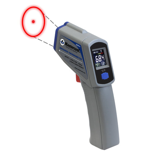 Mastercool 52224-A Infrared Thermometer with Laser - MPR Tools & Equipment