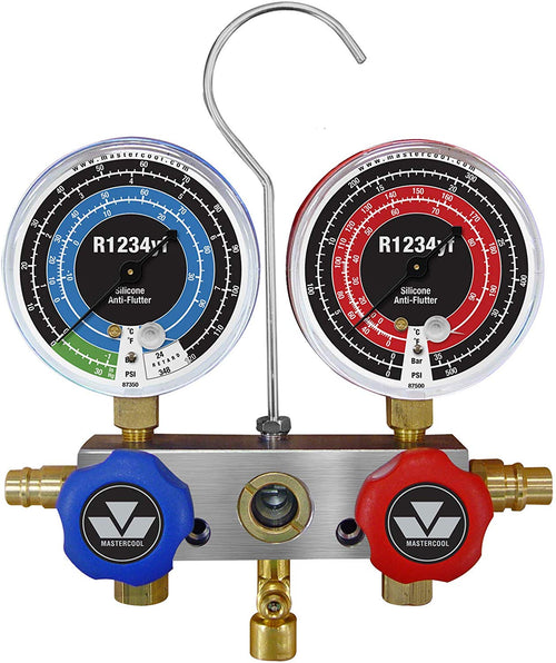 Mastercool (83272) R1234yf Aluminum Manifold Gauge Set - MPR Tools & Equipment