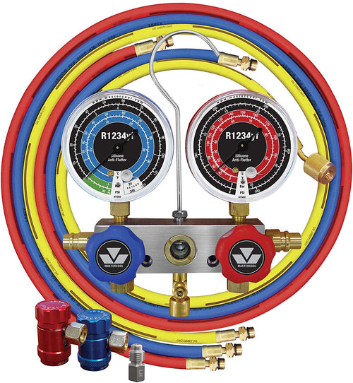 Mastercool (83272) R1234yf Aluminum Manifold Gauge Set - MPR Tools & Equipment