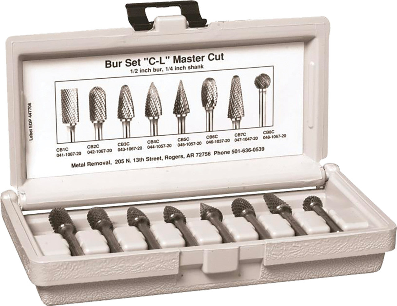 Mastercut BK9 8pc Bur Kit - MPR Tools & Equipment