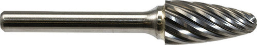 Mastercut SF-3NX NX Series SF Radius Tree Bur for Stainless Steel, 3/8" Cutting Diam., 2-1/2" OAL, 1/4" Shank - MPR Tools & Equipment