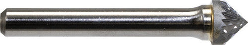 Mastercut SK-3DC 3/8 Diameter Doublecut SK 90 Degree Included Cone Burs - MPR Tools & Equipment