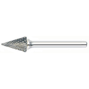 Mastercut SM-4DC 3/8 Diameter Doublecut SM Pointed Cone Shape Burs - 28 Degree - MPR Tools & Equipment